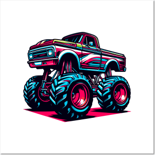 Monster Truck Posters and Art